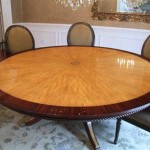 84 Inch Round Dining Room Table