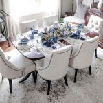 Blue Centerpieces For Dining Table