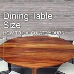 Dining Room Table Size Calculator