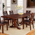 Dining Room Table With 2 Leaves