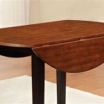 Dining Table Round Drop Leaf