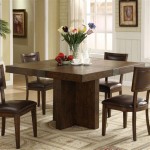 Dining Table Square Seats 4