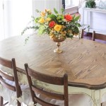 How Do You Refinish A Dining Room Table