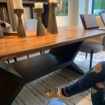 Jacob Dining Table With Vertex Base